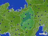 2021年07月10日の滋賀県のアメダス(日照時間)