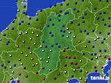 長野県のアメダス実況(日照時間)(2021年07月11日)