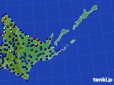 道東のアメダス実況(日照時間)(2021年07月11日)