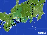 東海地方のアメダス実況(降水量)(2021年07月12日)