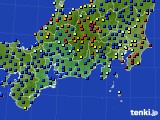 東海地方のアメダス実況(日照時間)(2021年07月12日)