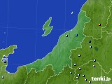 新潟県のアメダス実況(降水量)(2021年07月13日)