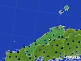 2021年07月16日の島根県のアメダス(日照時間)