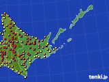 2021年07月16日の道東のアメダス(気温)