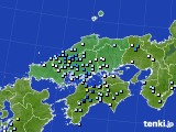 中国地方のアメダス実況(降水量)(2021年07月18日)
