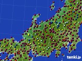 2021年07月20日の北陸地方のアメダス(日照時間)