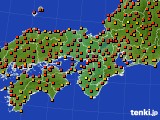 アメダス実況(気温)(2021年07月20日)