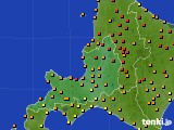 アメダス実況(気温)(2021年07月23日)