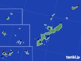 沖縄県のアメダス実況(日照時間)(2021年07月25日)