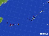 沖縄地方のアメダス実況(日照時間)(2021年07月26日)