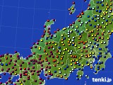2021年07月26日の北陸地方のアメダス(日照時間)