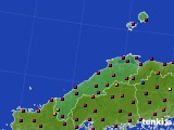 2021年07月26日の島根県のアメダス(日照時間)