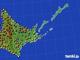 2021年07月26日の道東のアメダス(気温)