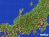 2021年07月28日の北陸地方のアメダス(気温)