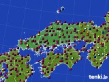 2021年07月30日の中国地方のアメダス(日照時間)