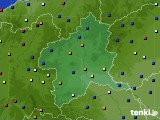 群馬県のアメダス実況(日照時間)(2021年07月30日)