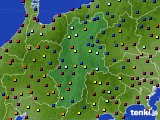 長野県のアメダス実況(日照時間)(2021年08月01日)