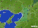 大阪府のアメダス実況(日照時間)(2021年08月01日)