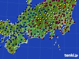 東海地方のアメダス実況(日照時間)(2021年08月03日)