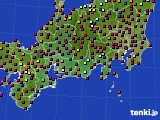 東海地方のアメダス実況(日照時間)(2021年08月04日)