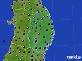 2021年08月04日の岩手県のアメダス(日照時間)