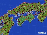 2021年08月05日の四国地方のアメダス(気温)