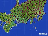 東海地方のアメダス実況(日照時間)(2021年08月06日)