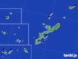 沖縄県のアメダス実況(日照時間)(2021年08月06日)