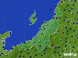 2021年08月09日の新潟県のアメダス(日照時間)