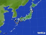 2021年08月11日のアメダス(降水量)
