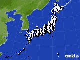 アメダス実況(風向・風速)(2021年08月14日)