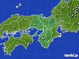 2021年08月15日の近畿地方のアメダス(降水量)