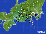東海地方のアメダス実況(降水量)(2021年08月16日)