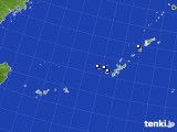 沖縄地方のアメダス実況(降水量)(2021年08月18日)