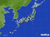 アメダス実況(降水量)(2021年08月18日)