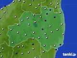 2021年08月18日の福島県のアメダス(風向・風速)