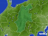 長野県のアメダス実況(降水量)(2021年08月20日)