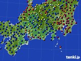 東海地方のアメダス実況(日照時間)(2021年08月20日)