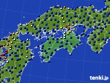 2021年08月20日の四国地方のアメダス(日照時間)
