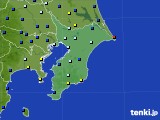 千葉県のアメダス実況(日照時間)(2021年08月21日)