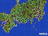 東海地方のアメダス実況(日照時間)(2021年08月30日)