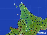 道北のアメダス実況(日照時間)(2021年08月31日)