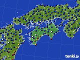 四国地方のアメダス実況(日照時間)(2021年09月02日)