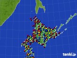2021年09月04日の北海道地方のアメダス(日照時間)