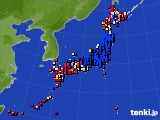 アメダス実況(日照時間)(2021年09月04日)