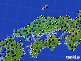 中国地方のアメダス実況(日照時間)(2021年09月05日)