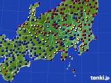 関東・甲信地方のアメダス実況(日照時間)(2021年09月07日)