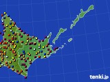 道東のアメダス実況(日照時間)(2021年09月07日)