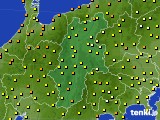 長野県のアメダス実況(気温)(2021年09月07日)