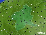 群馬県のアメダス実況(風向・風速)(2021年09月08日)